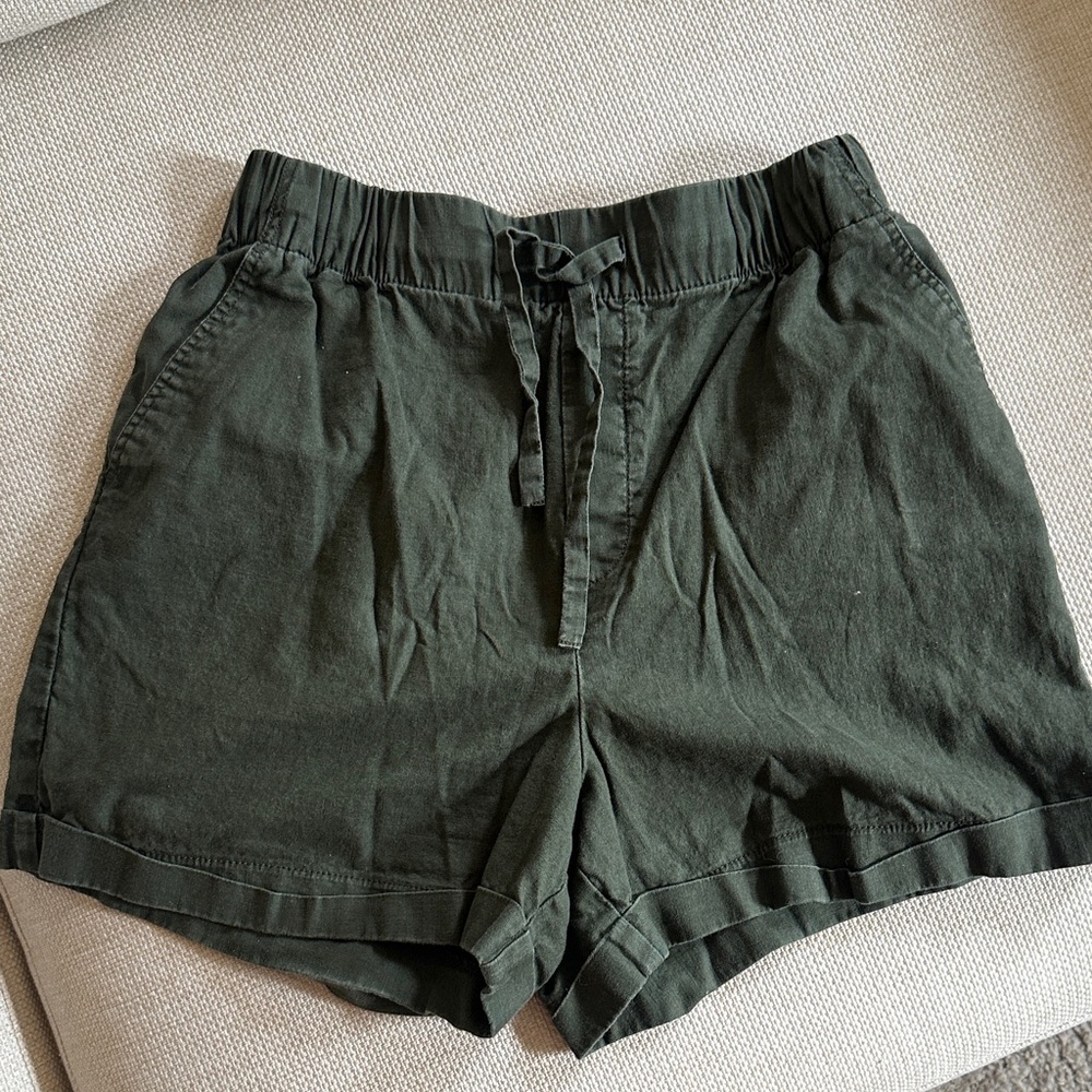 Uniqlo cotton linen shorts